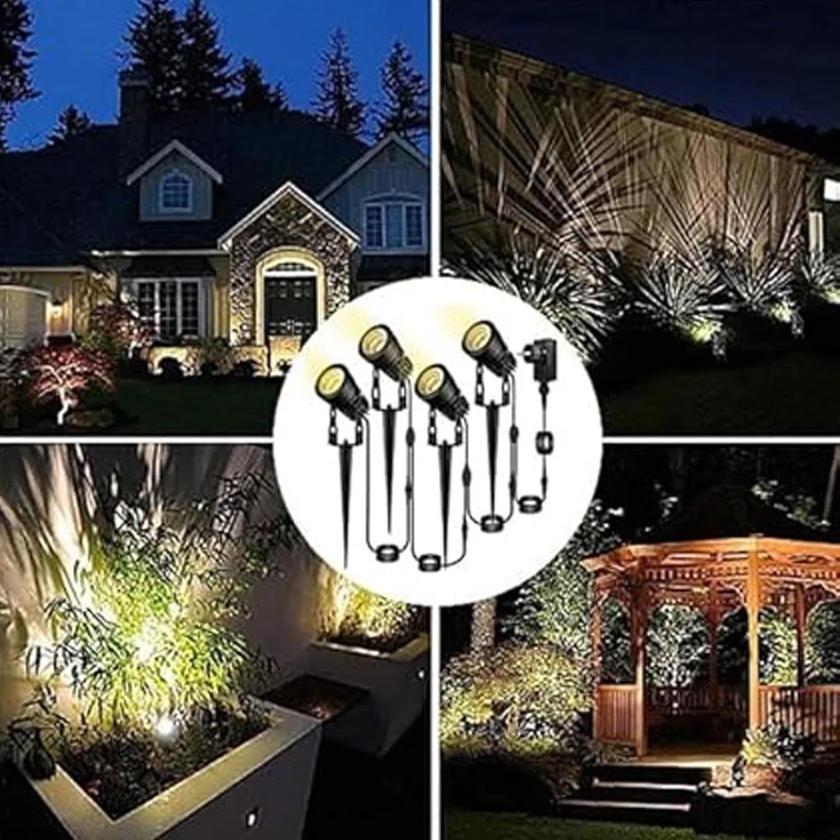 12V 2A 24W Adaptateur pour Spot LED Exterieur Gartenstrahler LED Energieversorgung