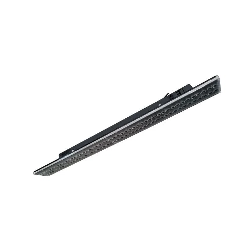 Linéaire LED sur rail triphasé 60cm 14/16/18/20W ajustable noir - Blanc Neutre 4000K - 5500K
