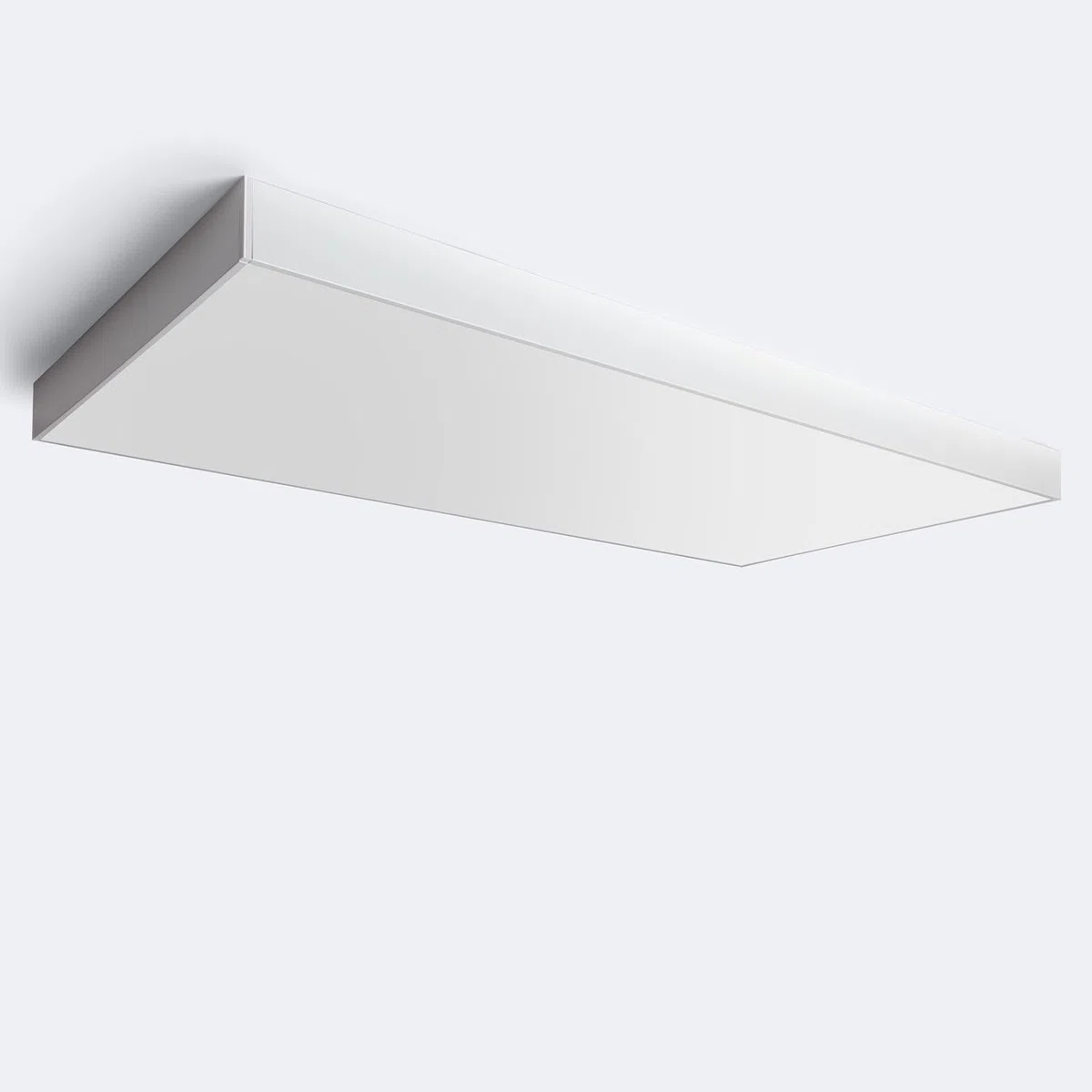 LEDKIA LIGHTING Kit en Saillie pour Panneaux 120x60 cm Blanc