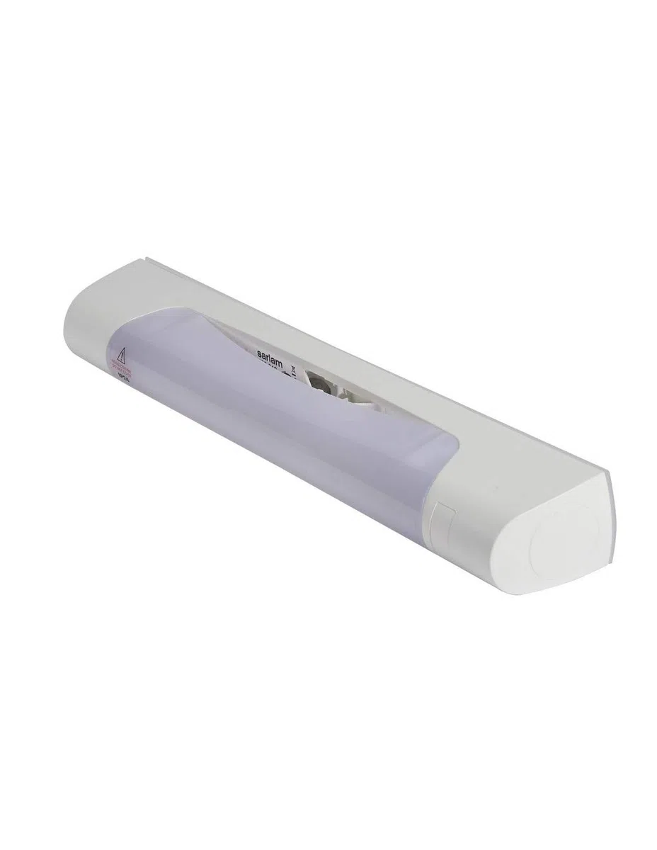Sarlam 189819 Applique standard 470mm IP24 et IK04 Prismaline à équiper de tube S19