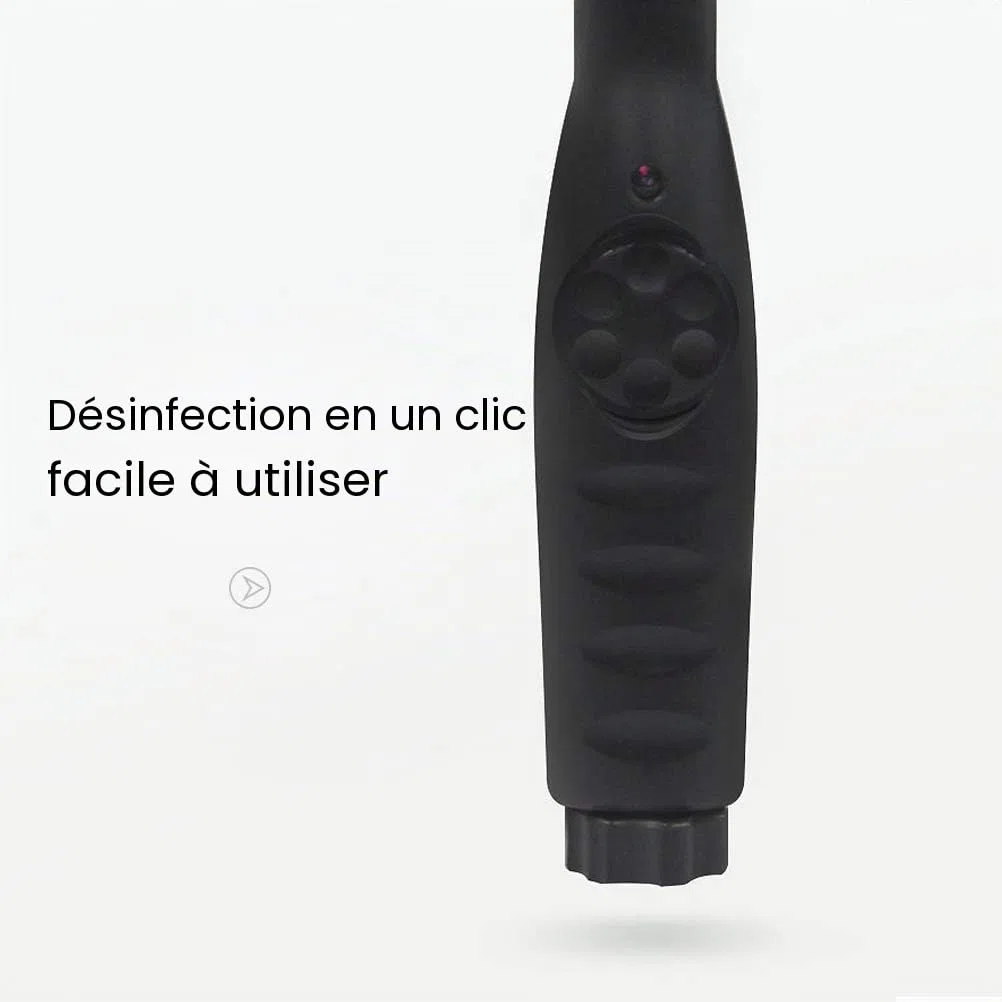 Lampe UV pliable 30 LED - Lumière propre - Portable - Lampe de désinfection UV bactéricide germicide - de désinfection à la maison - Protection LED - Bâton lumineux