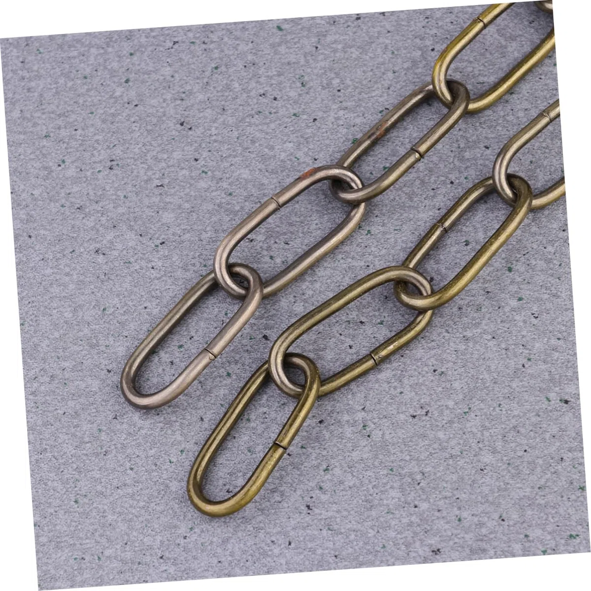 Chaîne en Fer pour Lustre Bronze 1 Mètre de Long 4 Mm D'épaisseur Supportant Jusqu'à 20 Kg Suspendre Luminaire Industriel et Applications Générales