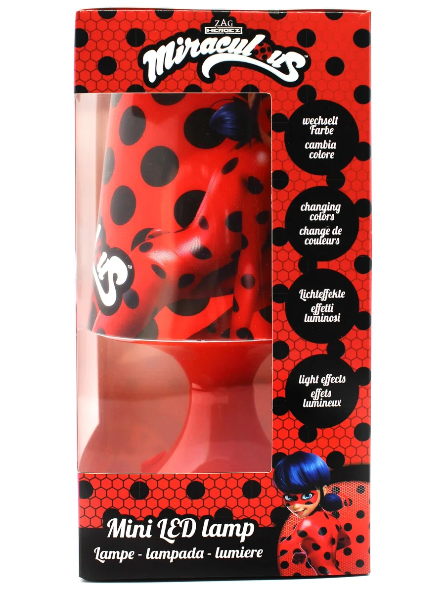 Joy Toy Miniabat-jour à LED 65971-7 x 18 cm - Fonctionne sur piles - Dans un emballage cadeau