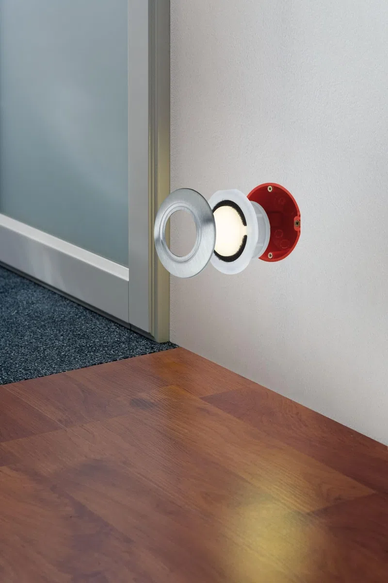 Paulmann 93742 Special encastrés LED cache rond 86mm Acier