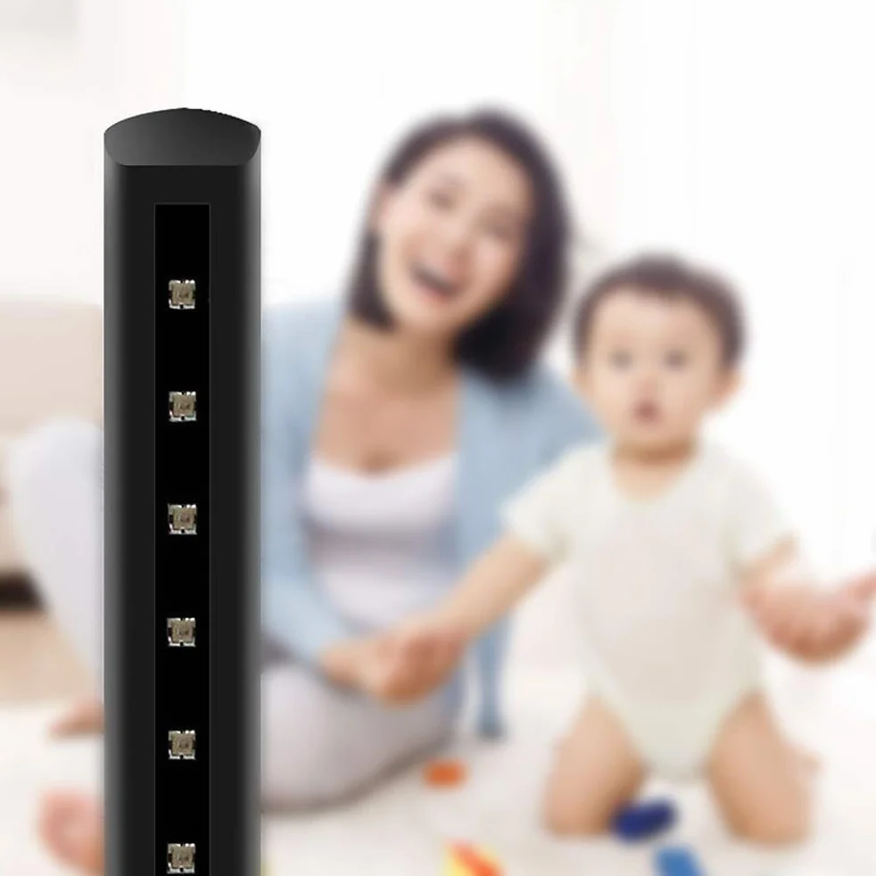 Lampe UV pliable 30 LED - Lumière propre - Portable - Lampe de désinfection UV bactéricide germicide - de désinfection à la maison - Protection LED - Bâton lumineux
