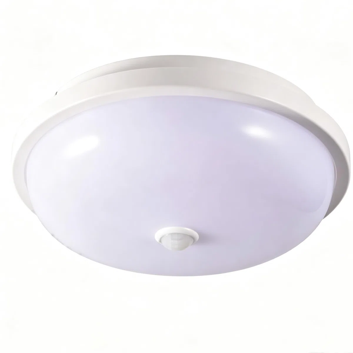 Etrogo Plafonnier avec Détecteur de Mouvement PIR et Capteur de Luminosité - Allumage/Extinction Automatique -Blanc Froid 6000K 18W 1800lm 230V (Rond-22 cm)