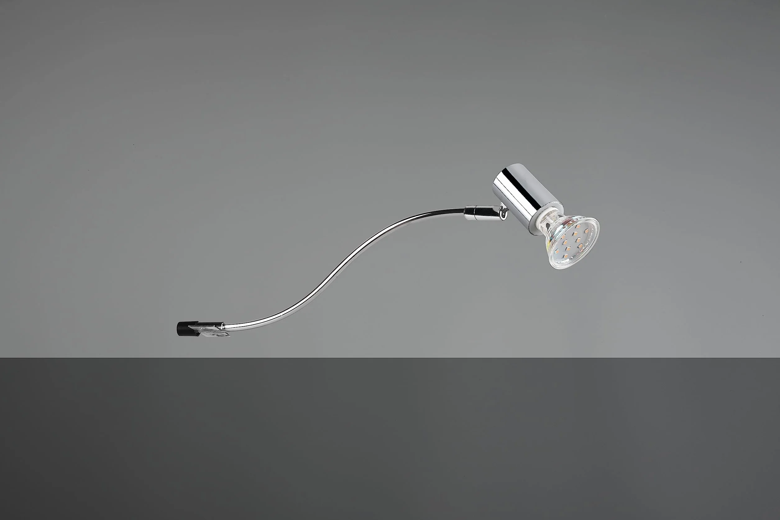 Trio, Applique, Giada 1xGU10, max.5,0 W Corps: Métal, Chrome L:5,4cm, L:34,0cm, H:11,4cm IP44