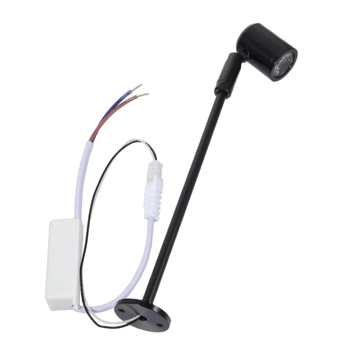 Uonlytech Mini Spot LED Éclairage Intérieur Solide en Aluminium et Fer Faisceau Concentré pour Vitrine de Bijoux pour Présentoir Compact