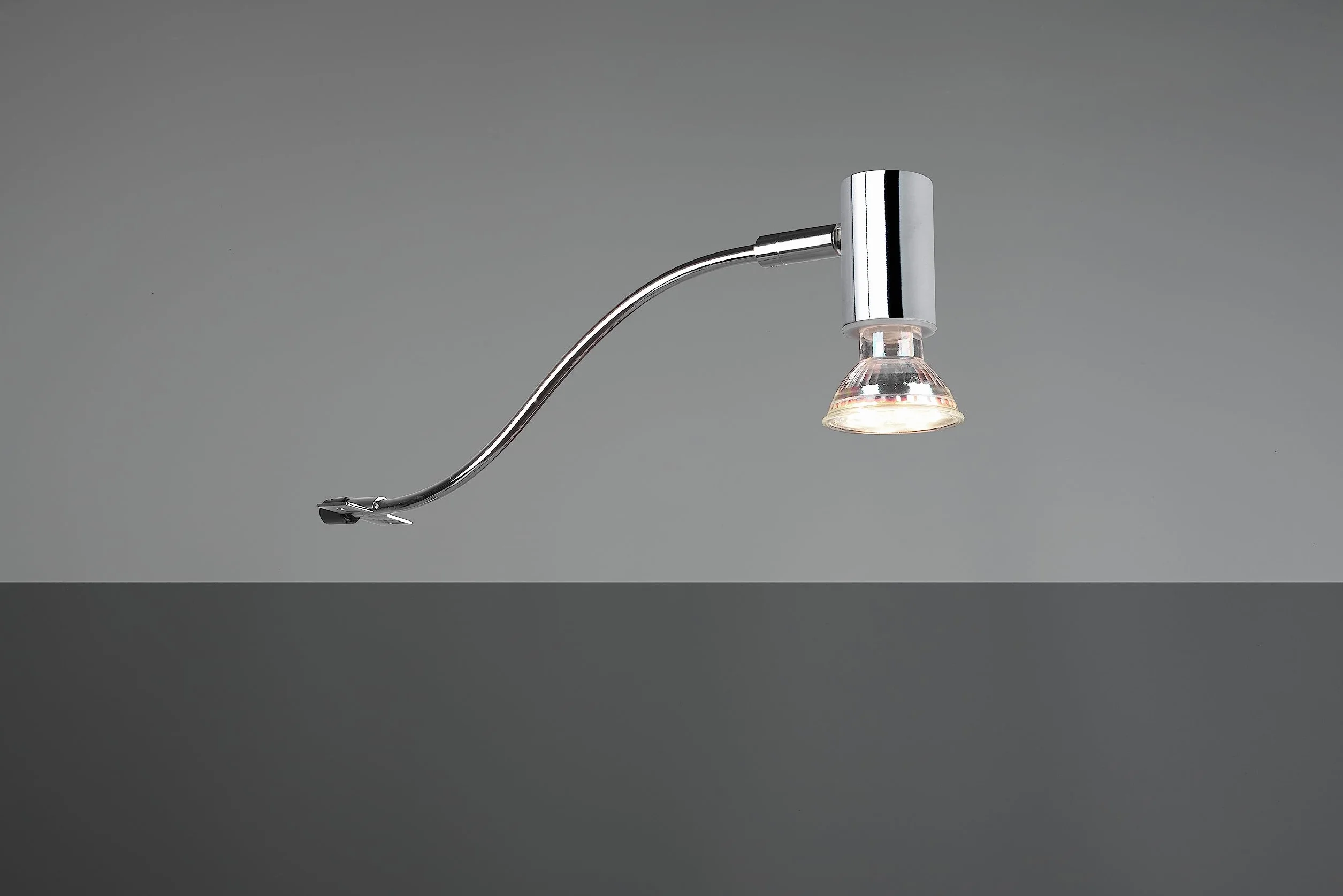 Trio, Applique, Giada 1xGU10, max.5,0 W Corps: Métal, Chrome L:5,4cm, L:34,0cm, H:11,4cm IP44
