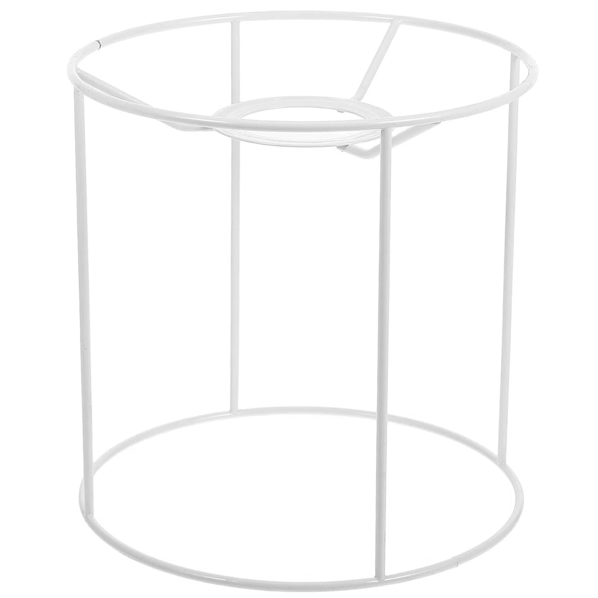 Hemobllo Support De Lampe En Fil Métallique 15.00 Cm Pour Lampe De Table Industrielle Et Lustre Salon Compatible E27 Cadre De Bague À À Poser Diy